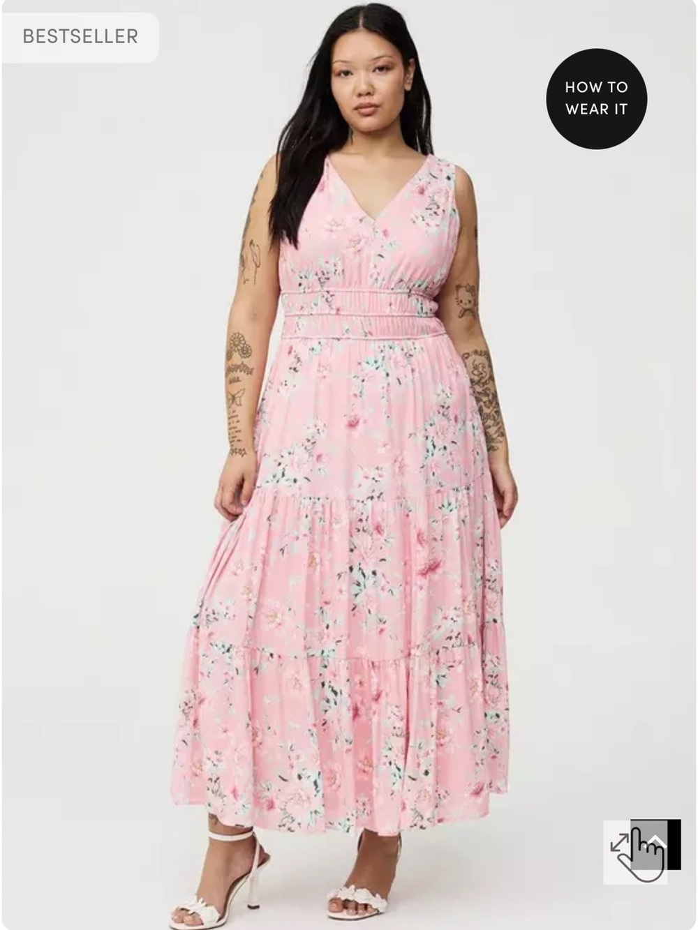 Torrid Tiered Gauze Maxi Dress - 2/2X/18/20